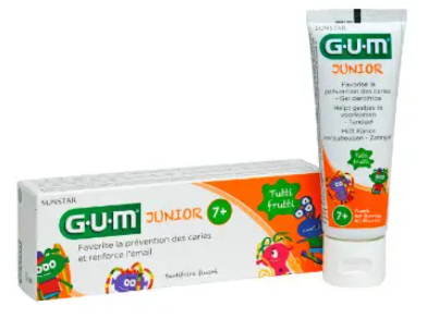 Gum Dentifrice Junior 7 Ans Et Plus 50ml