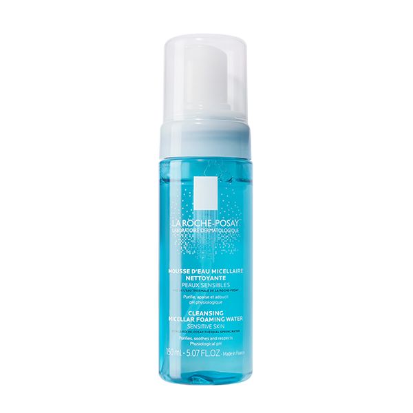 la roche-posay eau micellaire mousse nettoyante peau sensible 150ml