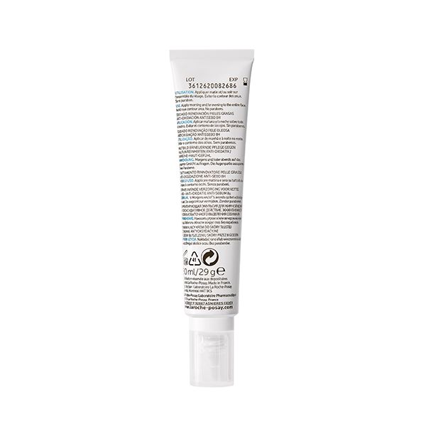 la roche-posay effaclar k+ soin anti-oxydant et anti-sebum peau grasse 40ml