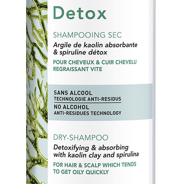 vichy dercos nutrients detox shampoing sec cheveux gras 150ml